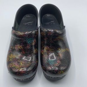 Gently used Dansko clogs.
